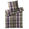 BETTWÄSCHE CHECKS Makosatin 200/200 cm  - Lila/Grün, Basics, Textil (200/200cm) - Joop!