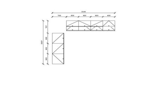 ECKKÜCHE 180/240 cm in Eichefarben, Weiß Hochglanz - Edelstahlfarben/Eichefarben, Design, Holzwerkstoff/Metall (180/240cm) - Xora