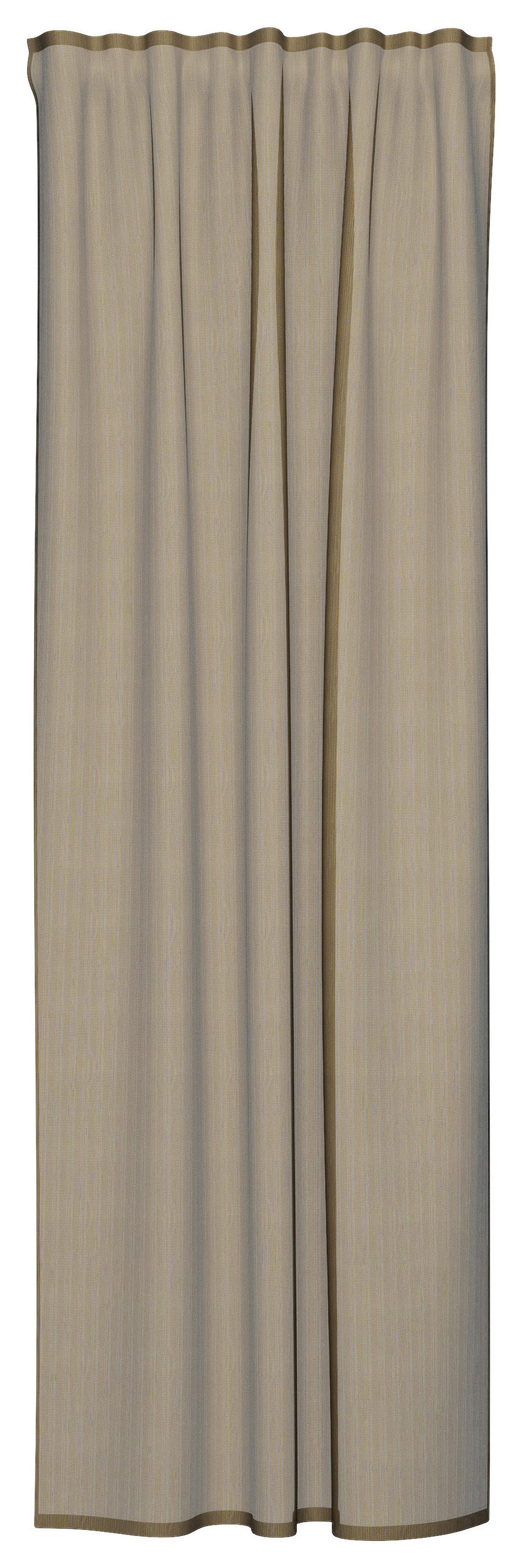 FERTIGVORHANG halbtransparent  - Kupferfarben, Basics, Textil (140/245cm) - Fuggerhaus