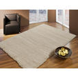 LÄUFER 80/200 cm Fashion Shaggy Creme  - Creme, Basics, Textil (80/200cm) - Novel
