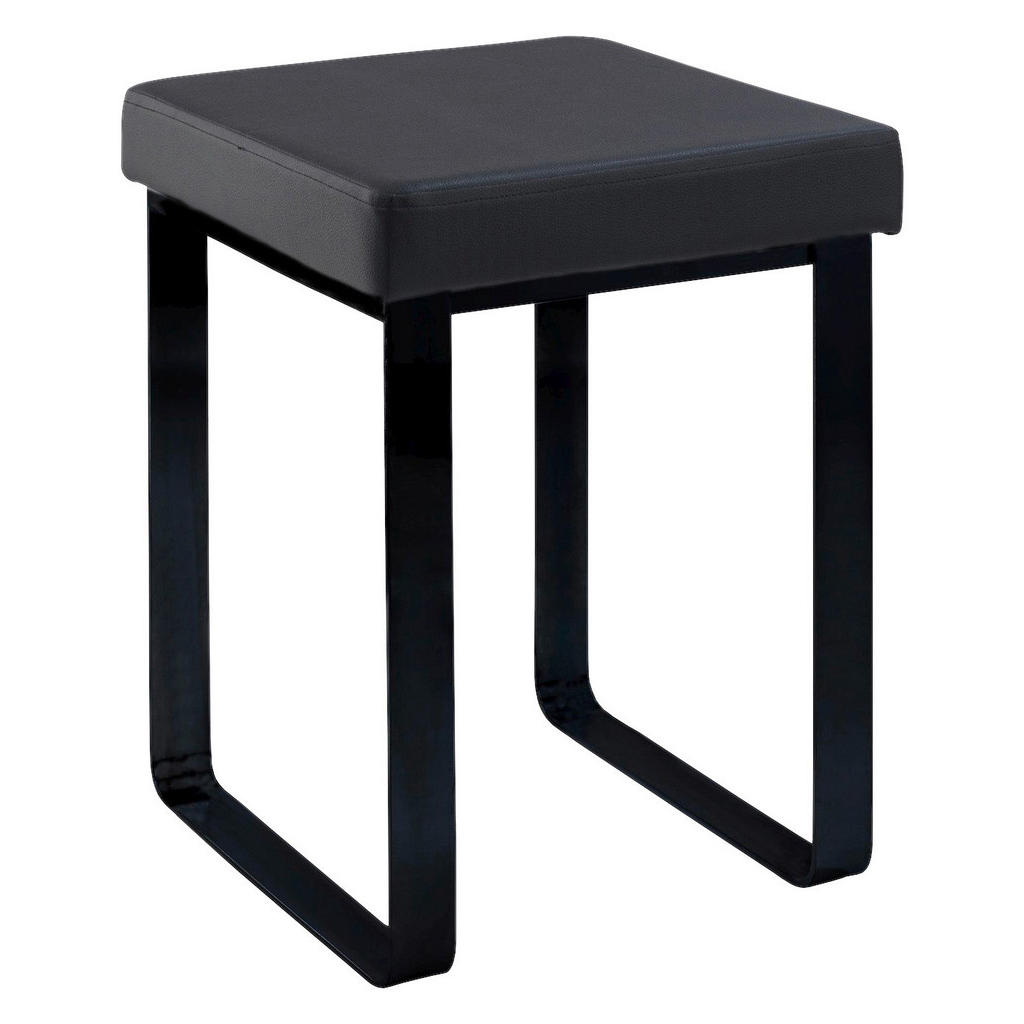 XXXL STOLIČKA DO SPRCHY černá