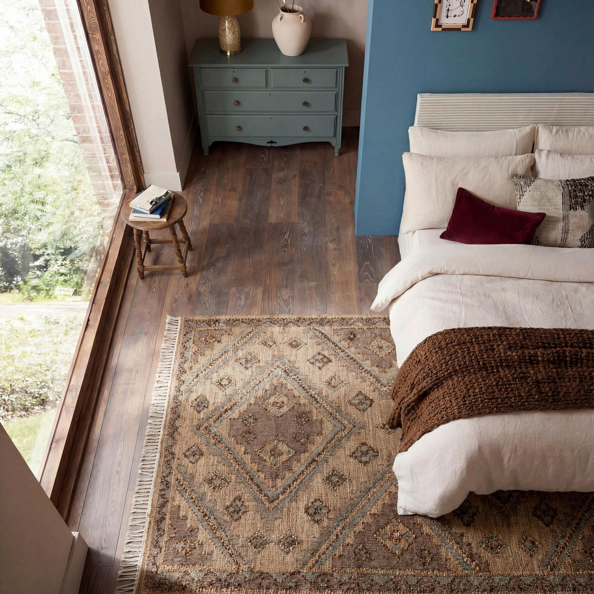 VINTAGE-TEPPICH 200/290 cm Naturfarben  - Naturfarben, Basics, Textil (200/290cm)