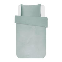 BETTWÄSCHE MINTE Satin 135/200 cm  - Grün, Basics, Textil (135/200cm) - Essenza