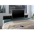 BOXSPRINGBETT 180/200 cm  in Petrol  - Petrol, KONVENTIONELL, Textil (180/200cm) - Carryhome
