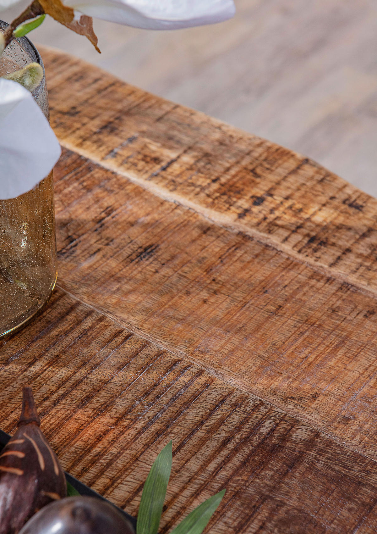 ESSTISCH in Holz 180/90/76 cm  - Schwarz/Naturfarben, Trend, Holz/Metall (180/90/76cm) - Landscape