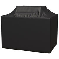 ABDECKHAUBE  - Schwarz, Basics, Kunststoff (134/117/63,3cm) - Dieter Knoll