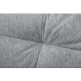 ECKSOFA in Flachgewebe Dunkelgrau  - Dunkelgrau/Schwarz, KONVENTIONELL, Textil/Metall (294/176cm) - Carryhome