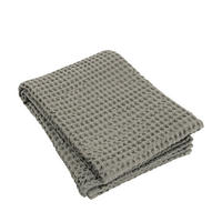 BADETUCH CARO Taupe 140/70 cm  - Taupe, KONVENTIONELL, Textil (140/70cm) - Blomus