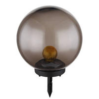 SOLARLEUCHTE - Schwarz/Orange, Basics, Kunststoff (25/38,5cm) - Globo