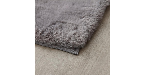 BADEMATTE Grau 60/60 cm - Grau, Design, Kunststoff/Textil (60/60cm) - Esposa