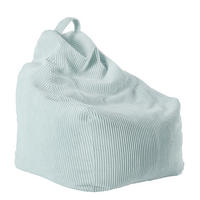 SITZSACK Cord 190 L  - Mintgrün, Trend, Textil (80/85/80cm) - Livetastic