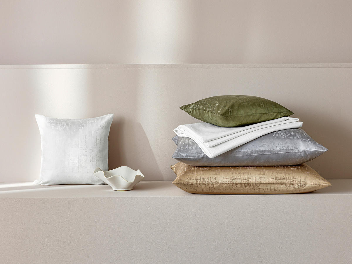 BETTWÄSCHE Damast 140/200 cm  - Weiß, Basics, Textil (140/200cm) - Curt Bauer