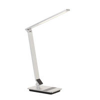 LAMPA ZA RADNI STO - boja aluminijuma, Lajfstajl, metal/plastika (12,1/17,9/33cm) - Novel