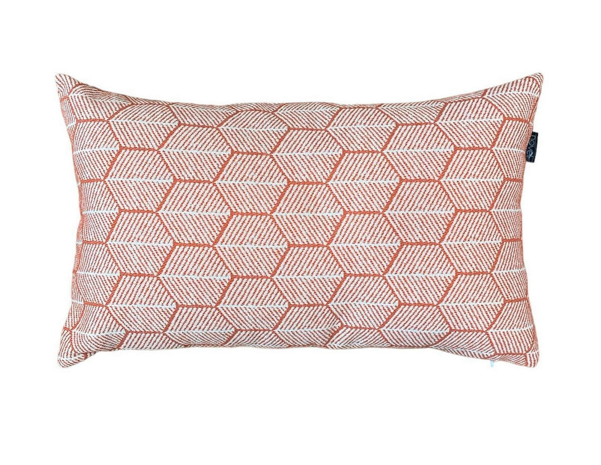 UKRASNI JASTUK 30/50 cm   SAVANA  - krem/tamnonarandžasta, Osnovno, tekstil/plastika (30/50cm) - Novel