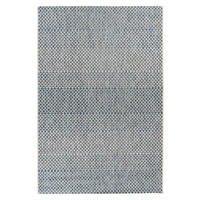 FLACHWEBETEPPICH 80/150 cm Blau rechteckig  - Blau, Basics, Textil (80/150cm) - Kayoom