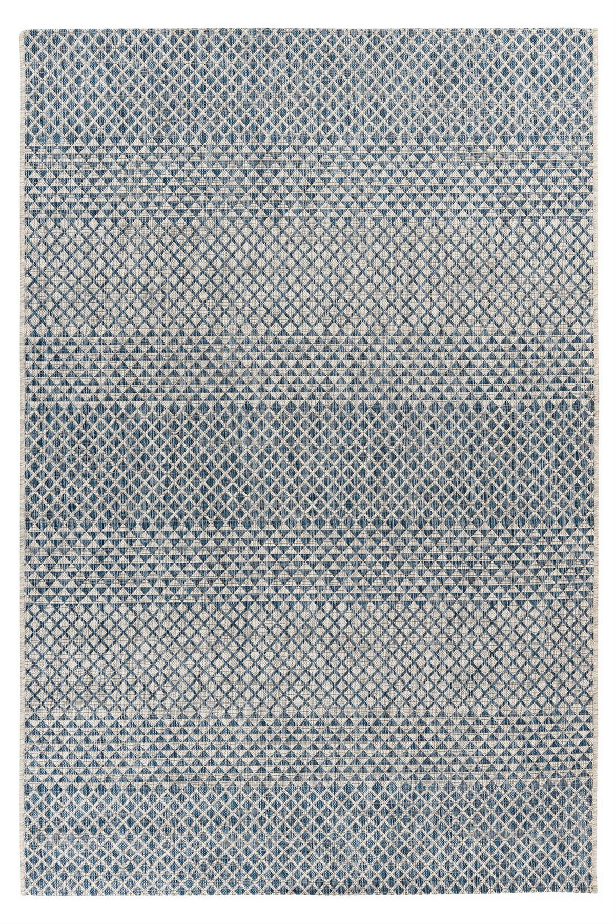 FLACHWEBETEPPICH 80/150 cm Blau rechteckig  - Blau, Basics, Textil (80/150cm) - Kayoom