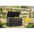 KISSENBOX 147/86/83 cm - Anthrazit, KONVENTIONELL, Kunststoff (147/86/83cm) - Ambia Garden KISSENBOX 147/86/83 cm - Anthrazit, KONVENTIONELL, Kunststoff (147/86/83cm) - Ambia Garden