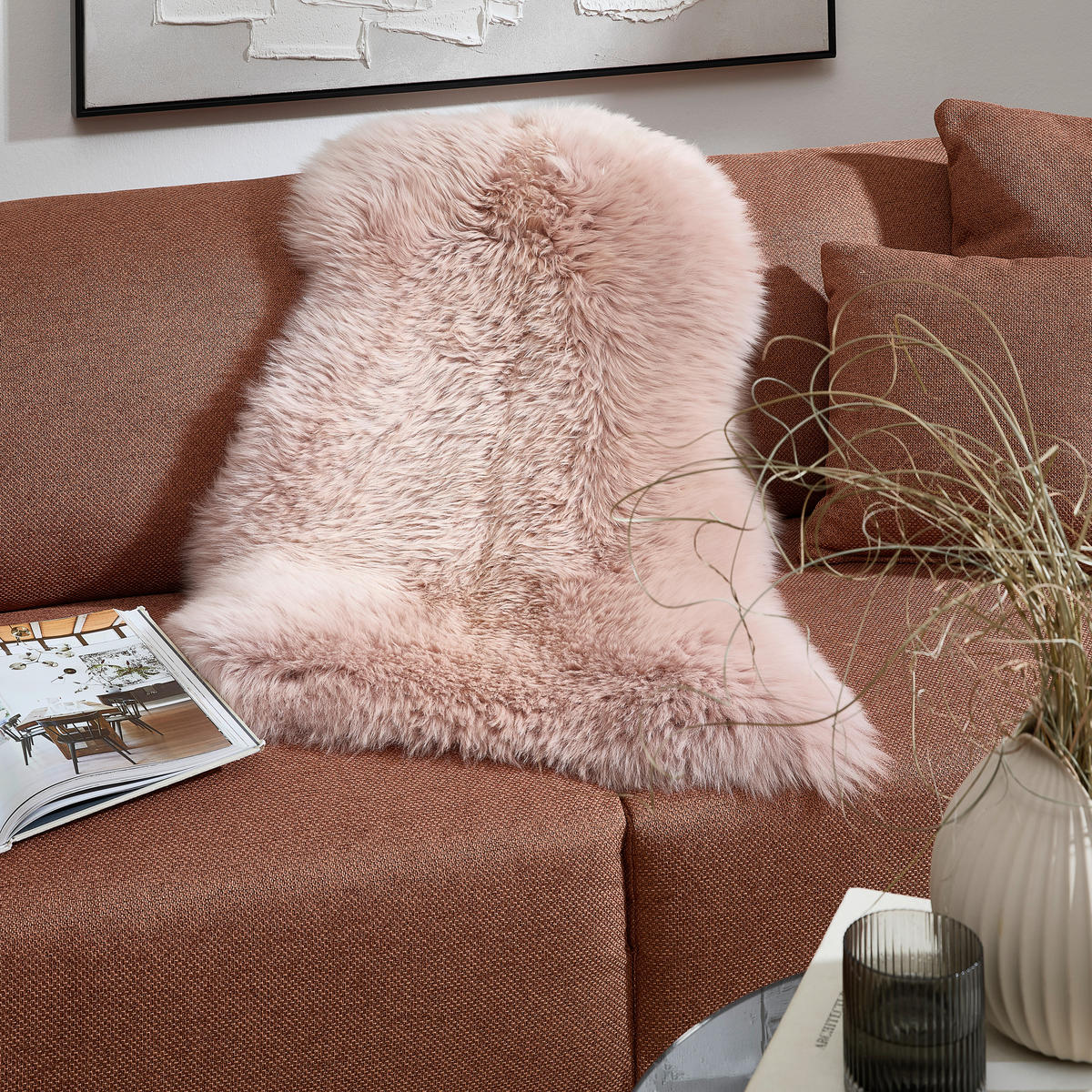 SCHAFFELL 60/90 cm  - Rosa, Trend, Fell (60/90cm) - Linea Natura