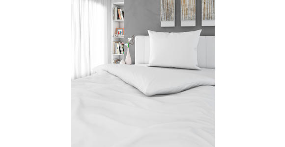BETTWÄSCHE TANJA Satin 140/220 cm - Weiß, Basics, Textil (140/220cm) - Novel