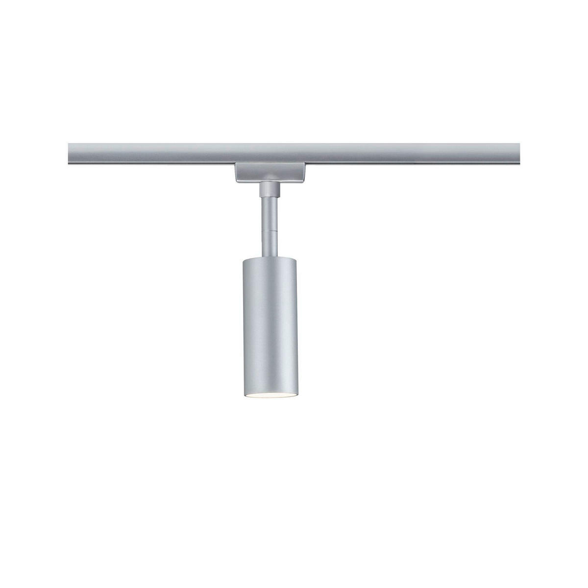 SCHIENENSYSTEM-STRAHLER - Chromfarben, Basics, Kunststoff/Metall (4,3/18,8cm) - Paulmann