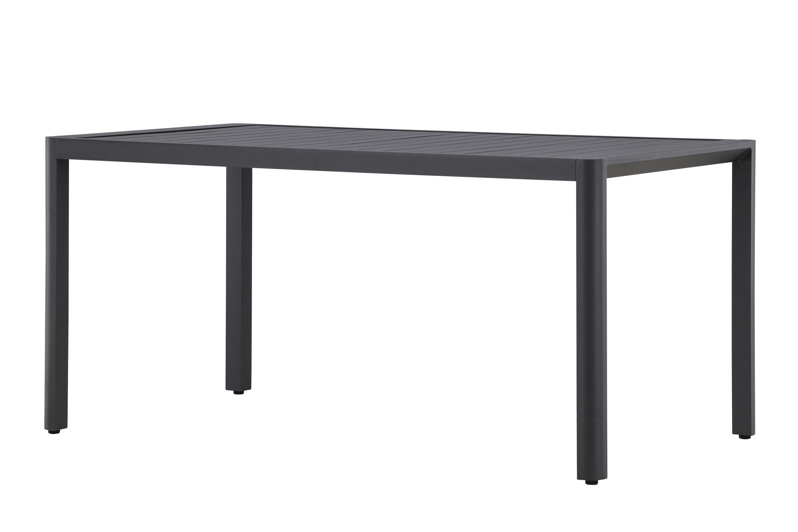 Gardenson Gartentisch Schwarz 85x72x150 cm