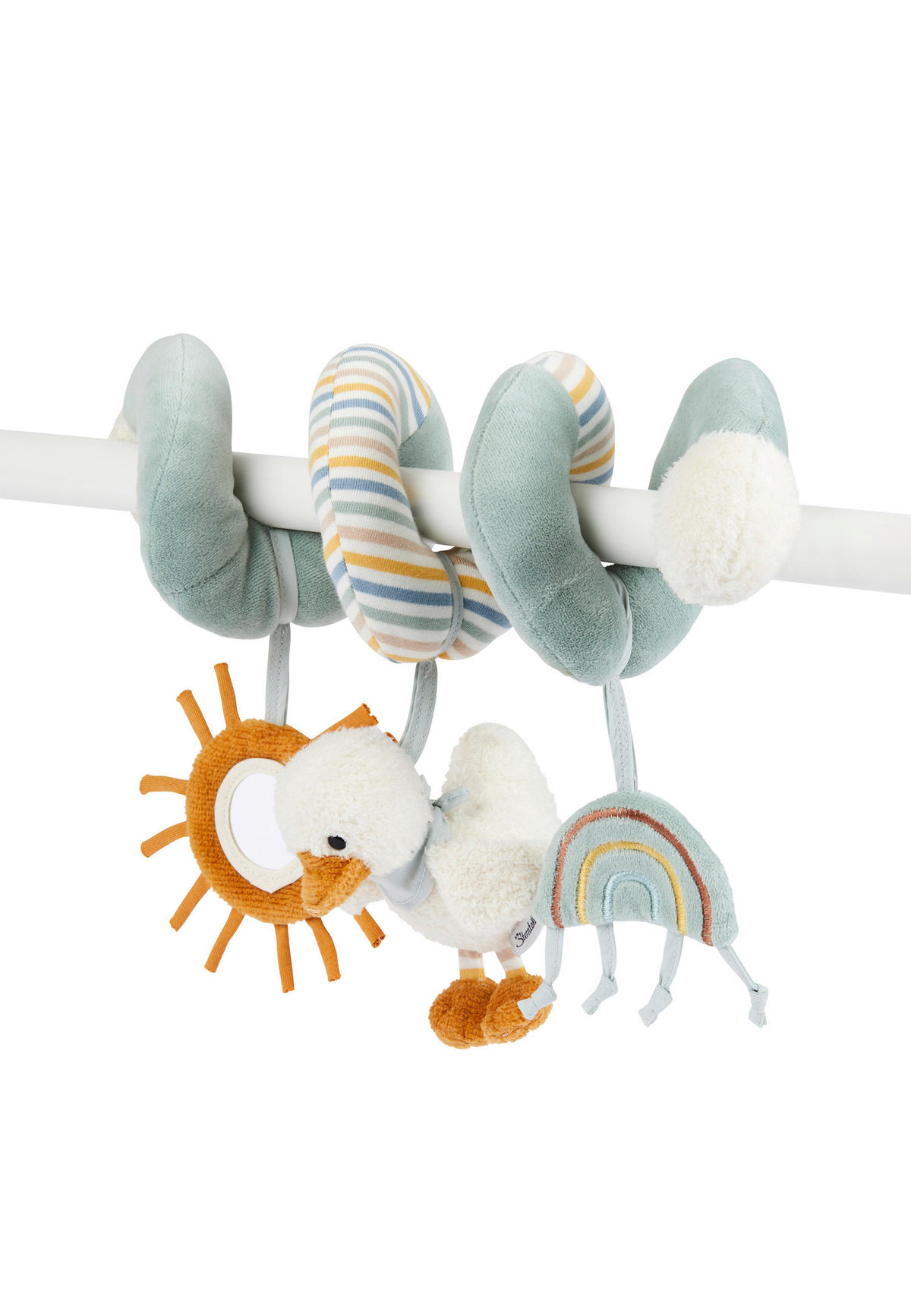 BABYSCHALENMOBILE EDDA  - Grün, Basics, Textil (26/21/9cm) - Sterntaler