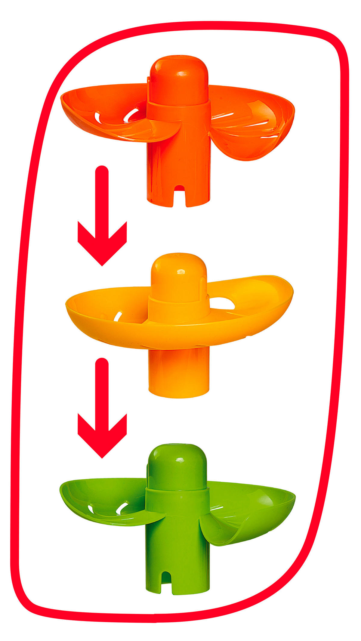 KUGELBAHN - Multicolor, Basics, Kunststoff (40cm) - Simba