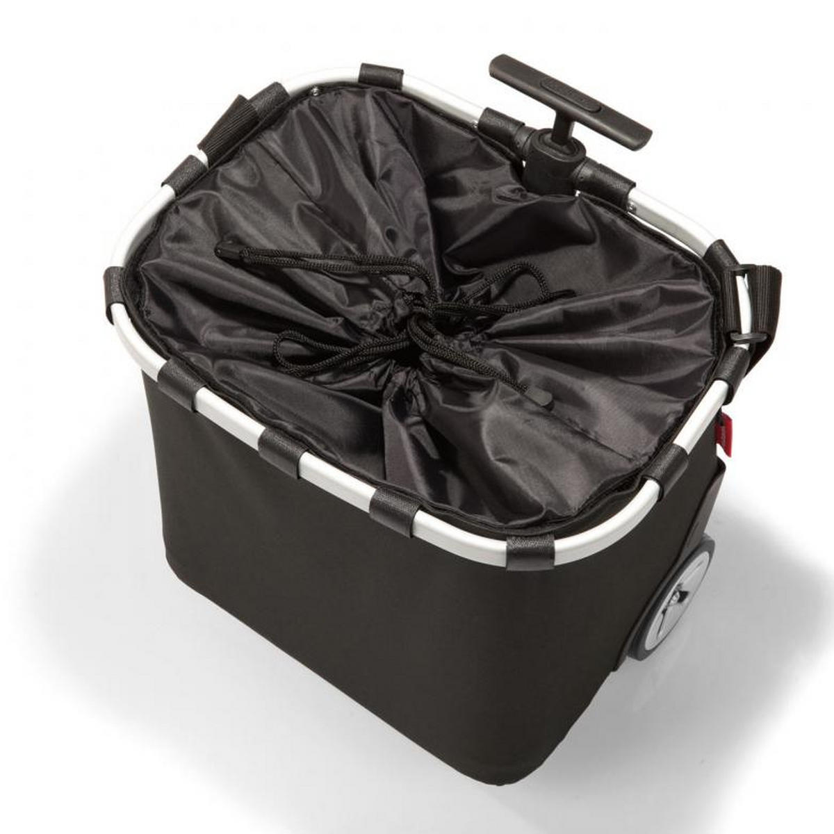 CARRY-CRUISER SCHWARZ  - Basics, Textil/Metall (42/47,5/32cm) - Reisenthel