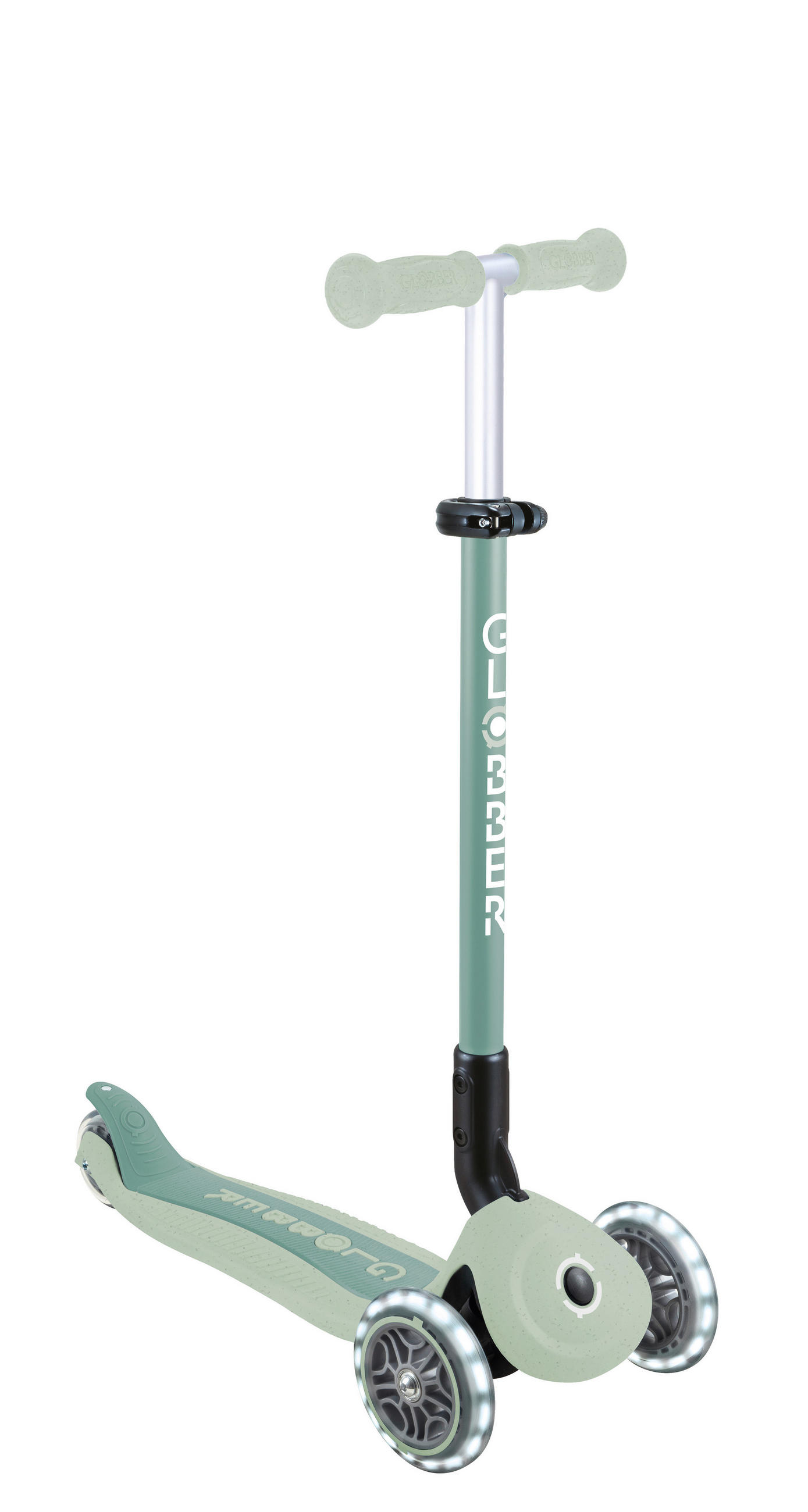 Globber Laufrad Go-Up Active Lights ECO 3In1 Grün, Pastellgrün 28x95.5x67 cm