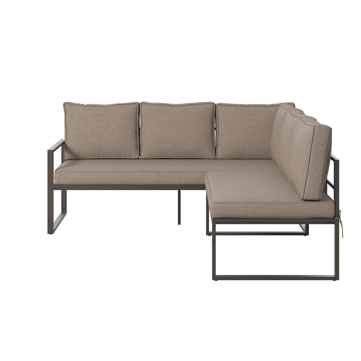 VRTNA GARNITURA   metal, plastika  bež    - bež, Moderno, metal/plastika (176/182cm) - Ambia Garden