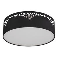 STROPNA SVETILKA 35/10 cm   - zlate barve/črna, Design, kovina/umetna masa (35/10cm) - Globo