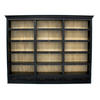 BÜCHERWAND Pinie massiv Creme, Schwarz  - Creme/Schwarz, LIFESTYLE, Holz/Metall (311/238,5/46,5cm) - Livetastic