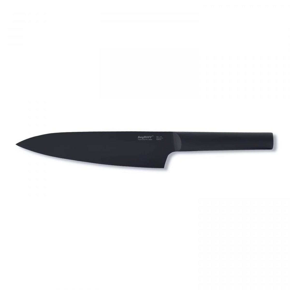 NOŽ ZA ŠEFA KUHINJE   32,5/4,5/2 cm           nerjaveče jeklo - črna, Basics, kovina (32,5/4,5/2cm) - BergHOFF