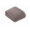 RUČNÍK DO KOUPELNY, 100/150 cm, hnědá - hnědá, Basics, textil (100/150cm) - Vossen