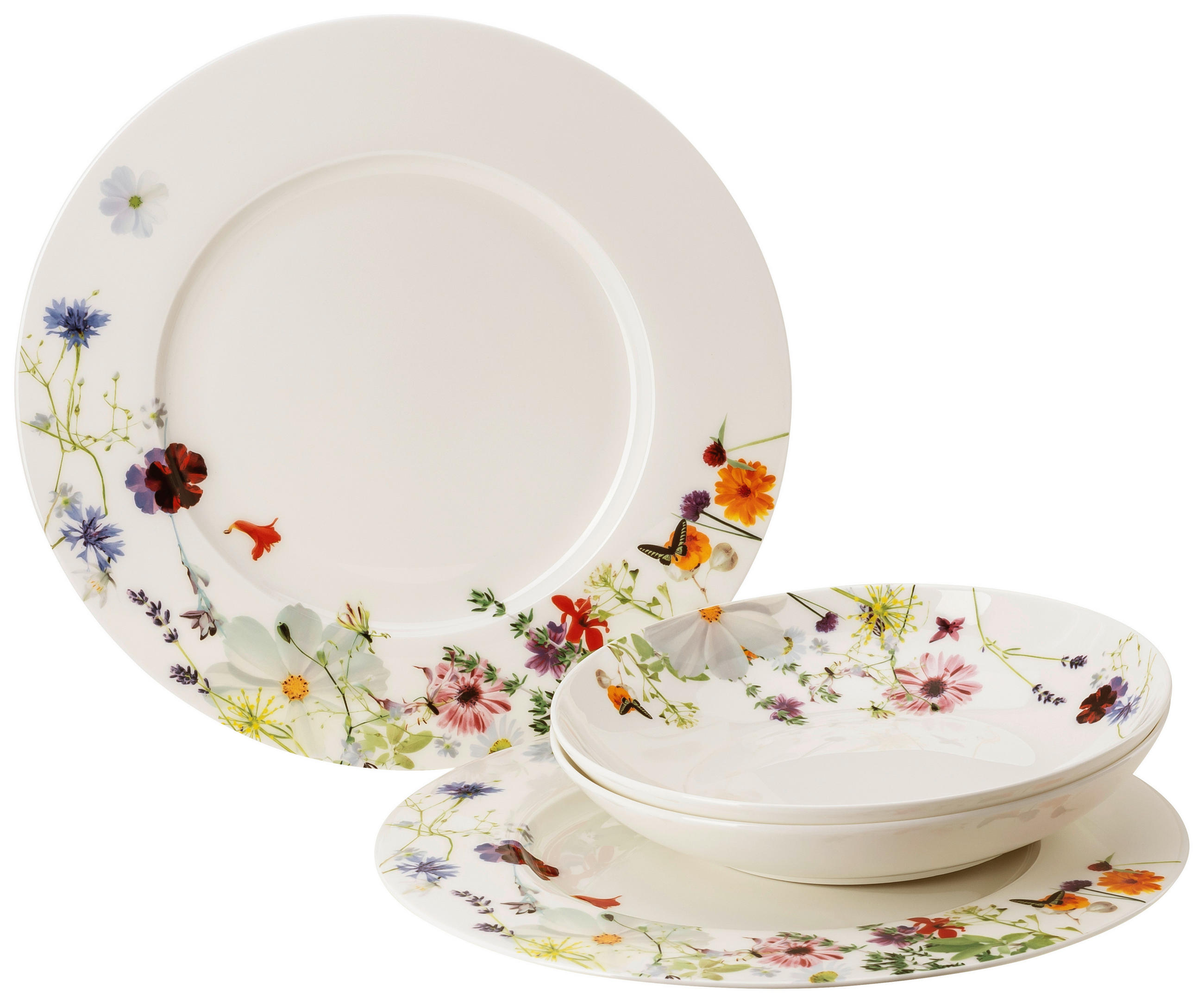 TAFELSERVICE Brillance Grand Air  4-teilig  - Multicolor, Basics, Keramik - Rosenthal