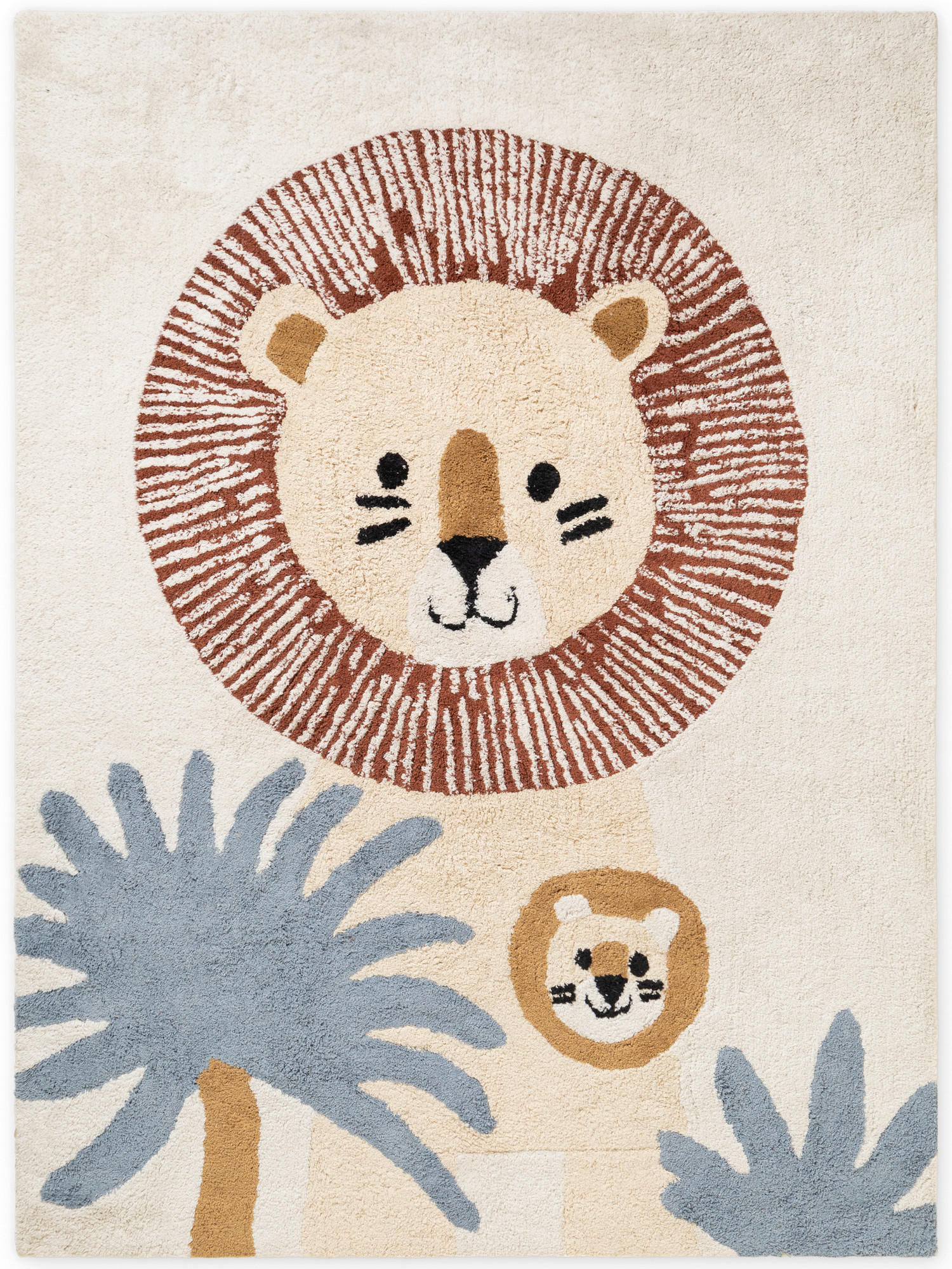 KINDERTEPPICH 140/200 cm Snuggle Leander Tier  - Multicolor/Creme, Basics, Kunststoff/Textil (140/200cm) - Hanse Home