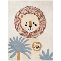 KINDERTEPPICH 140/200 cm Snuggle Leander Tier  - Multicolor/Creme, Basics, Kunststoff/Textil (140/200cm) - Hanse Home