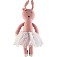 PLIŠASTA ŽIVAL - pink, Basics, tekstil (12/35cm) - Avelia