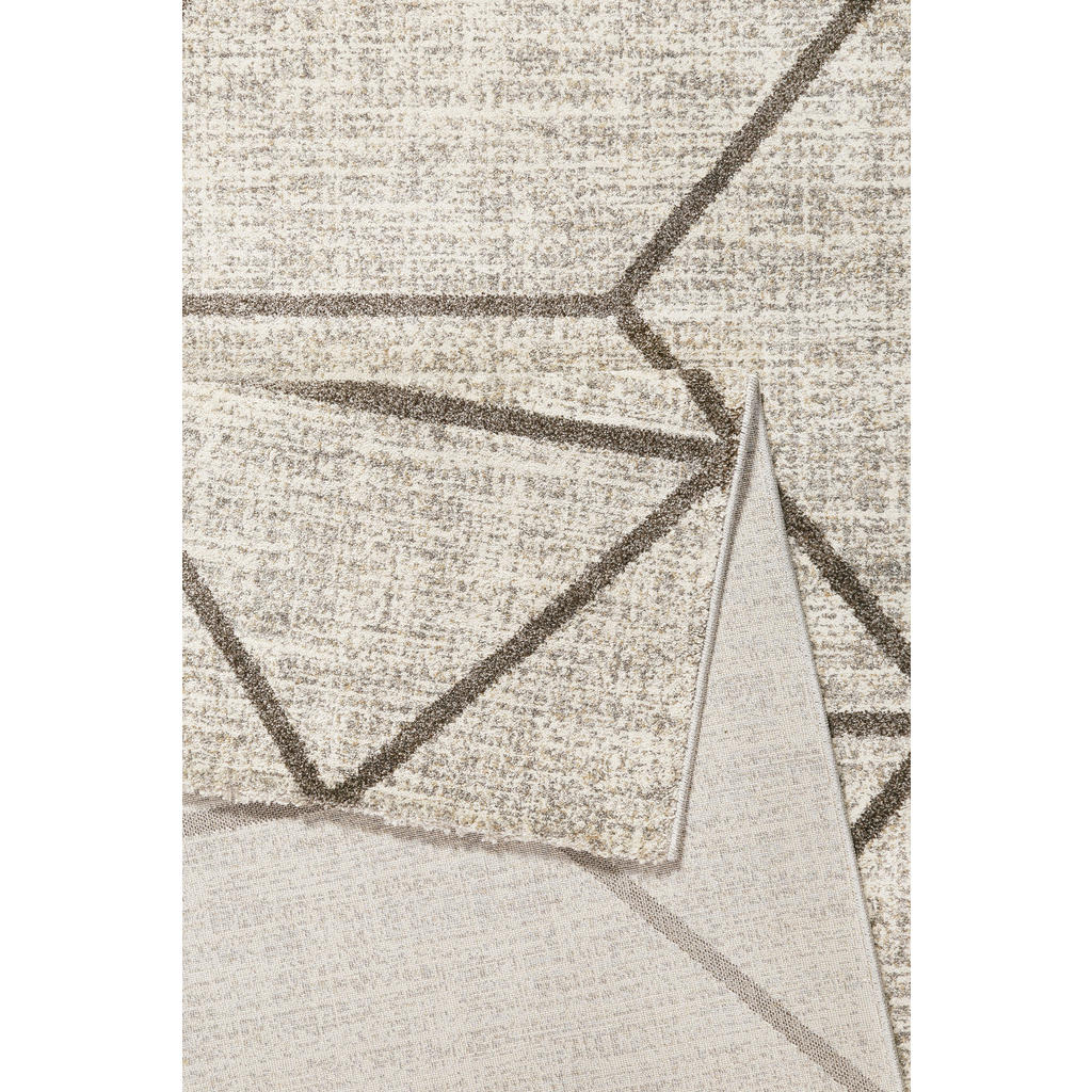 Thumbnail - Novel Webteppich Bossa Lounge, Taupe, Beige, Textil, Graphik, rechteckig, 133x200 cm, Textiles Vertrauen - Oeko-Tex®, Ho...