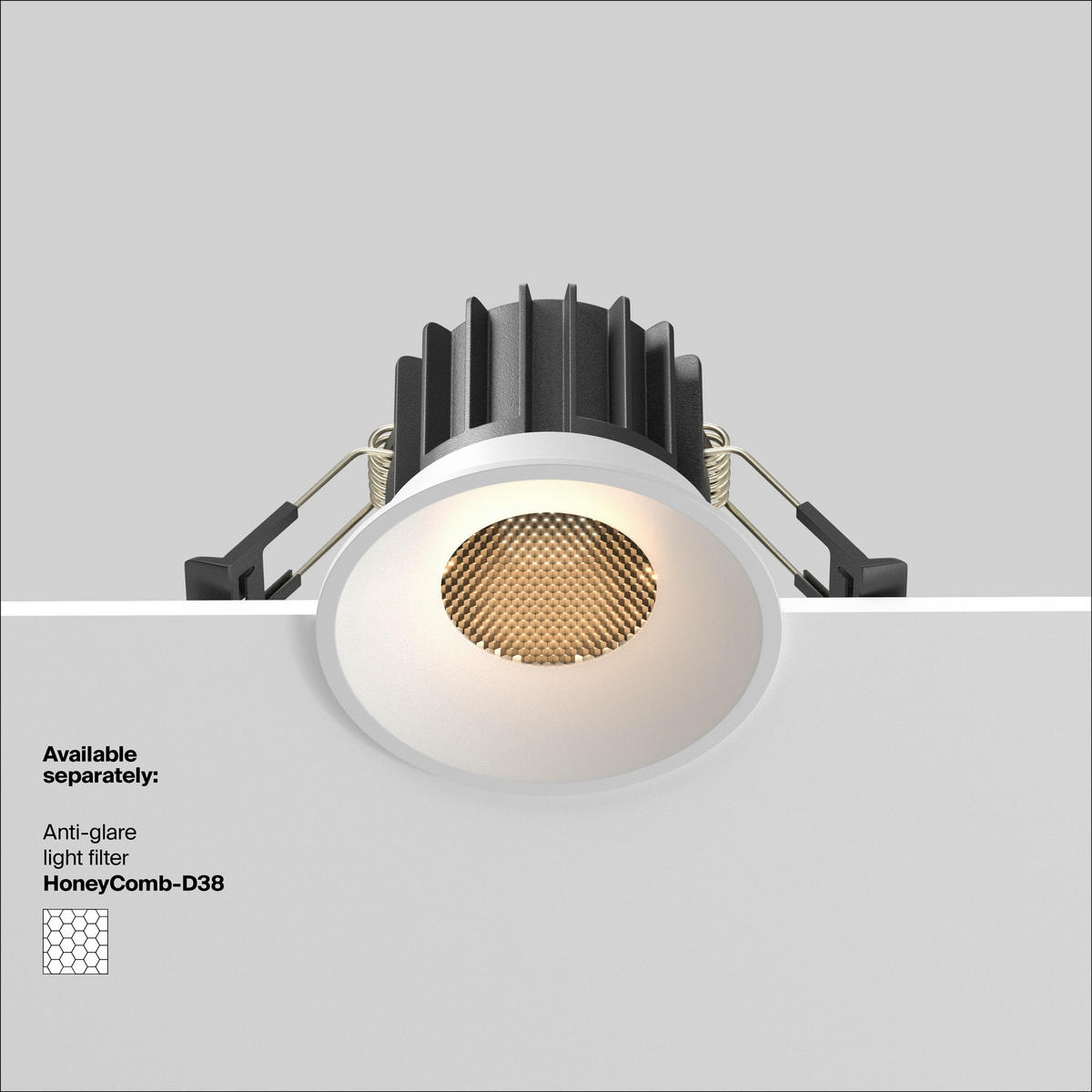 DECKENLEUCHTE  8/6 cm    - Weiss, Design, Metall (8/6cm) - MAYTONI