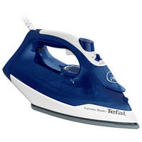 Dampfbügeleisen Fv2838 Blau/   - Blau/Weiß, Basics, Keramik/Kunststoff (30/13/15cm) - Tefal