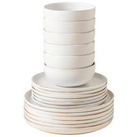 KOMBISERVICE Creme VERMONT 18-teilig 6 Personen  - Creme, Basics, Keramik - Costa Nova