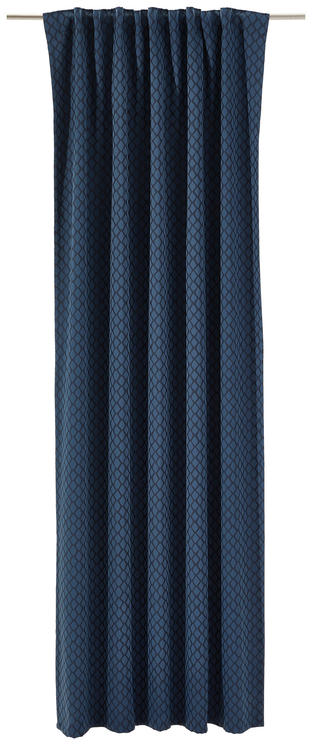 FERTIGVORHANG LUNA blickdicht 140/245 cm   - Blau, KONVENTIONELL, Textil (140/245cm) - Dieter Knoll