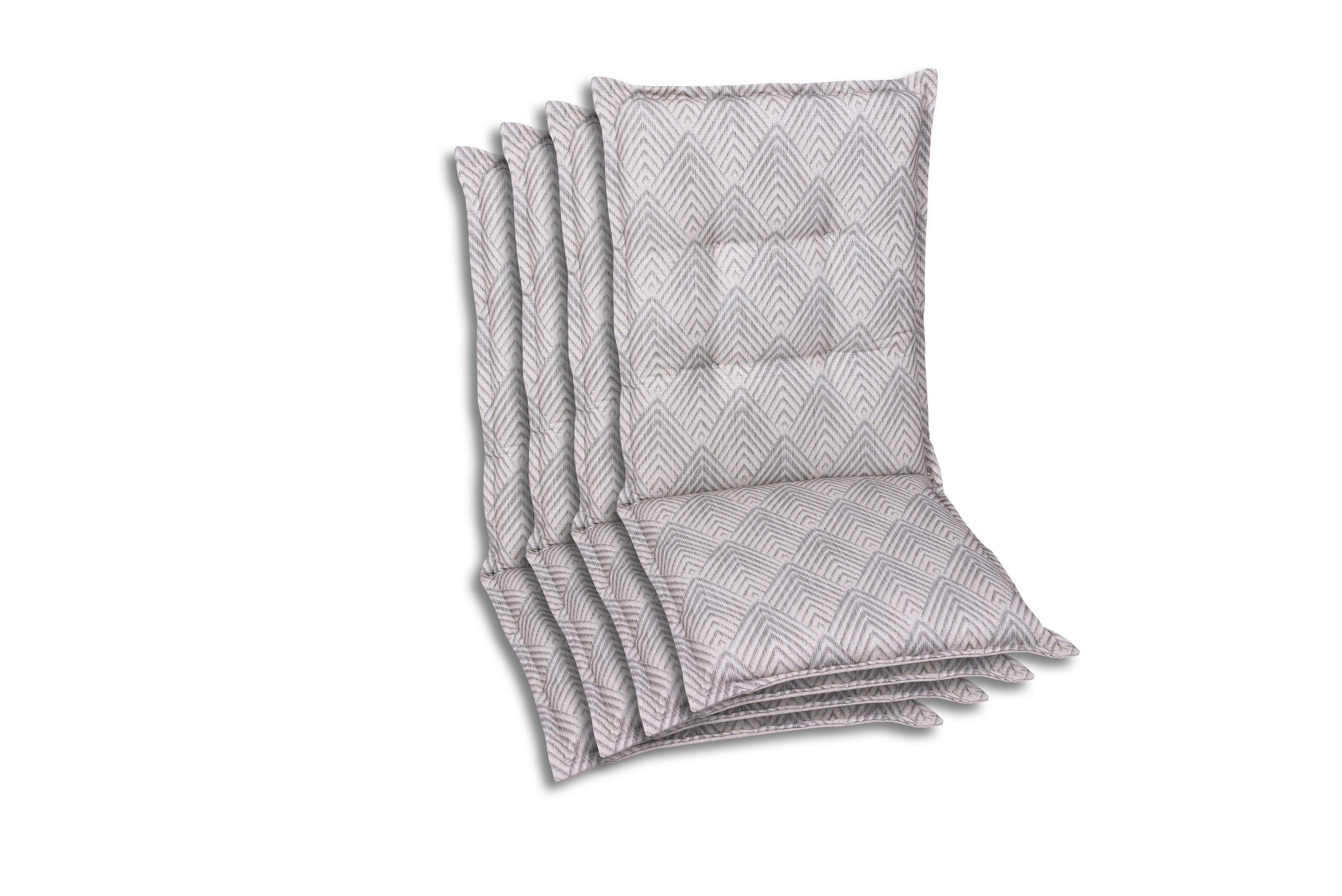 SESSELAUFLAGENSET Graphik  - Beige, Basics, Textil (50/7/108cm)