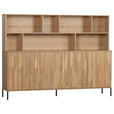 BUFFET Eichefarben, Hellgrau  200/150/44 cm  - Eichefarben/Hellgrau, Design, Holz/Holzwerkstoff (200/150/44cm) - Ambia Home