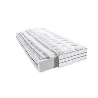 LEŽIŠČE Z ŽEPKASTIM VZMETENJE 120/200 cm  - bela, Basics, tekstil (120/200cm)