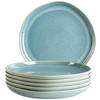 TELLERSET Cordelia 6-teilig  - Grün, Trend, Keramik (27cm) - Mäser
