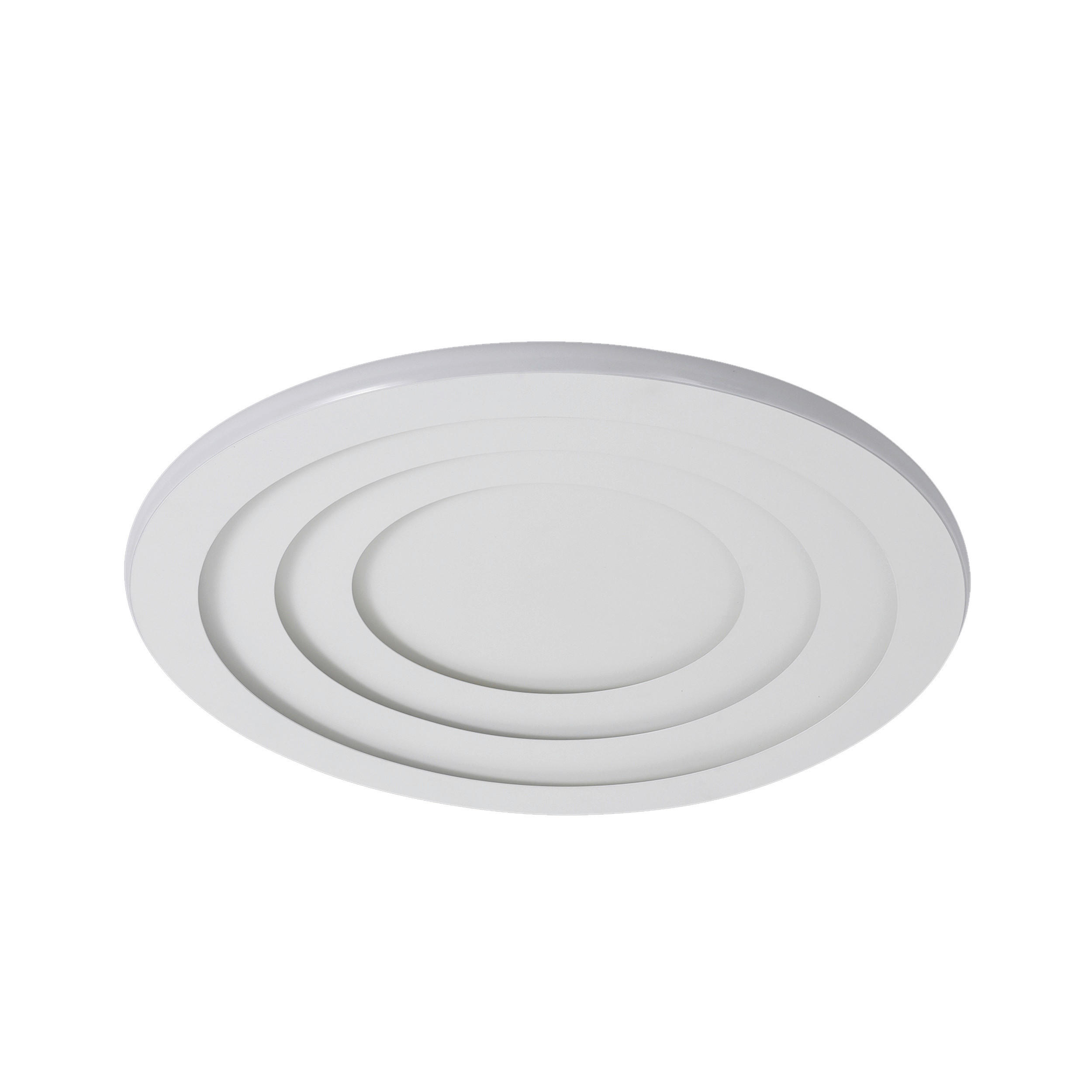 LED-DECKENLEUCHTE Alune 6.5/50/50 cm  - Weiß, Design, Kunststoff (6.5/50/50cm)