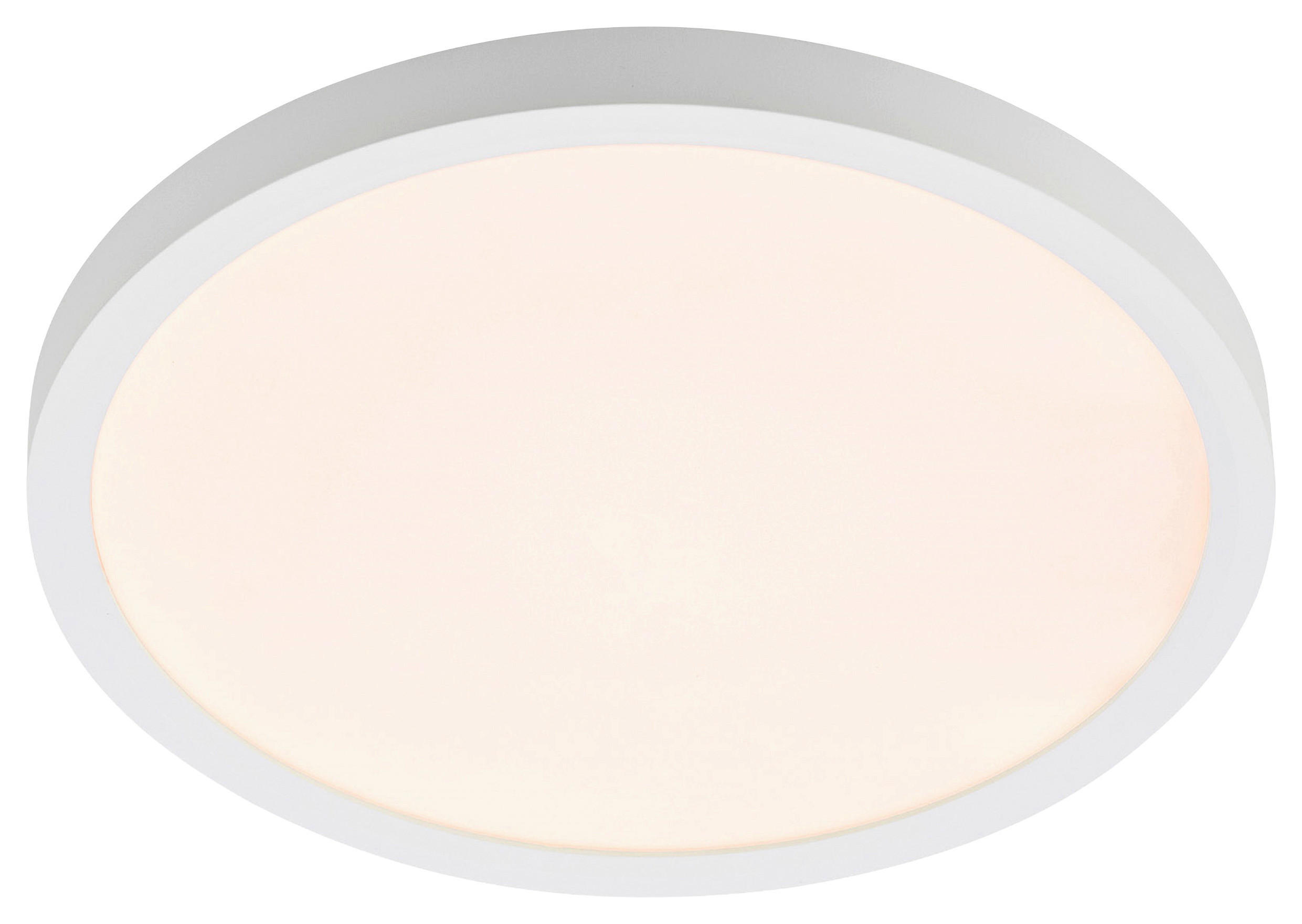 DECKENLEUCHTE PUNTO 30/3.5 cm   - Weiß, Basics, Kunststoff (30/3.5cm) - Markslöjd