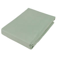 BOXSPRINGOVÉ PROSTĚRADLO, žerzej, zelená, 90/220 cm - zelená, Konvenční, textil (90/220cm) - Novel